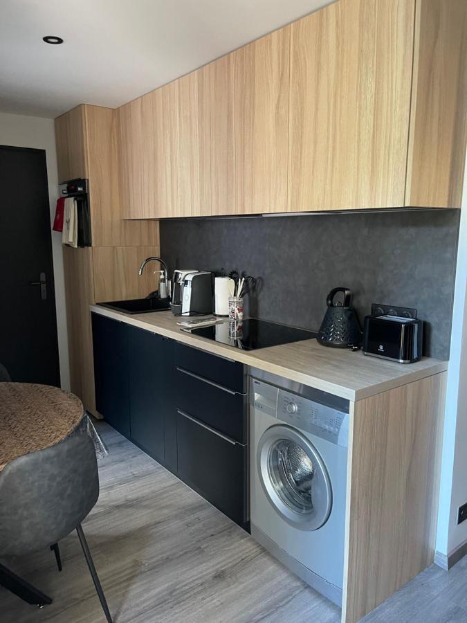 Appartement F2 aux Glières Bourg-Saint-Maurice Esterno foto
